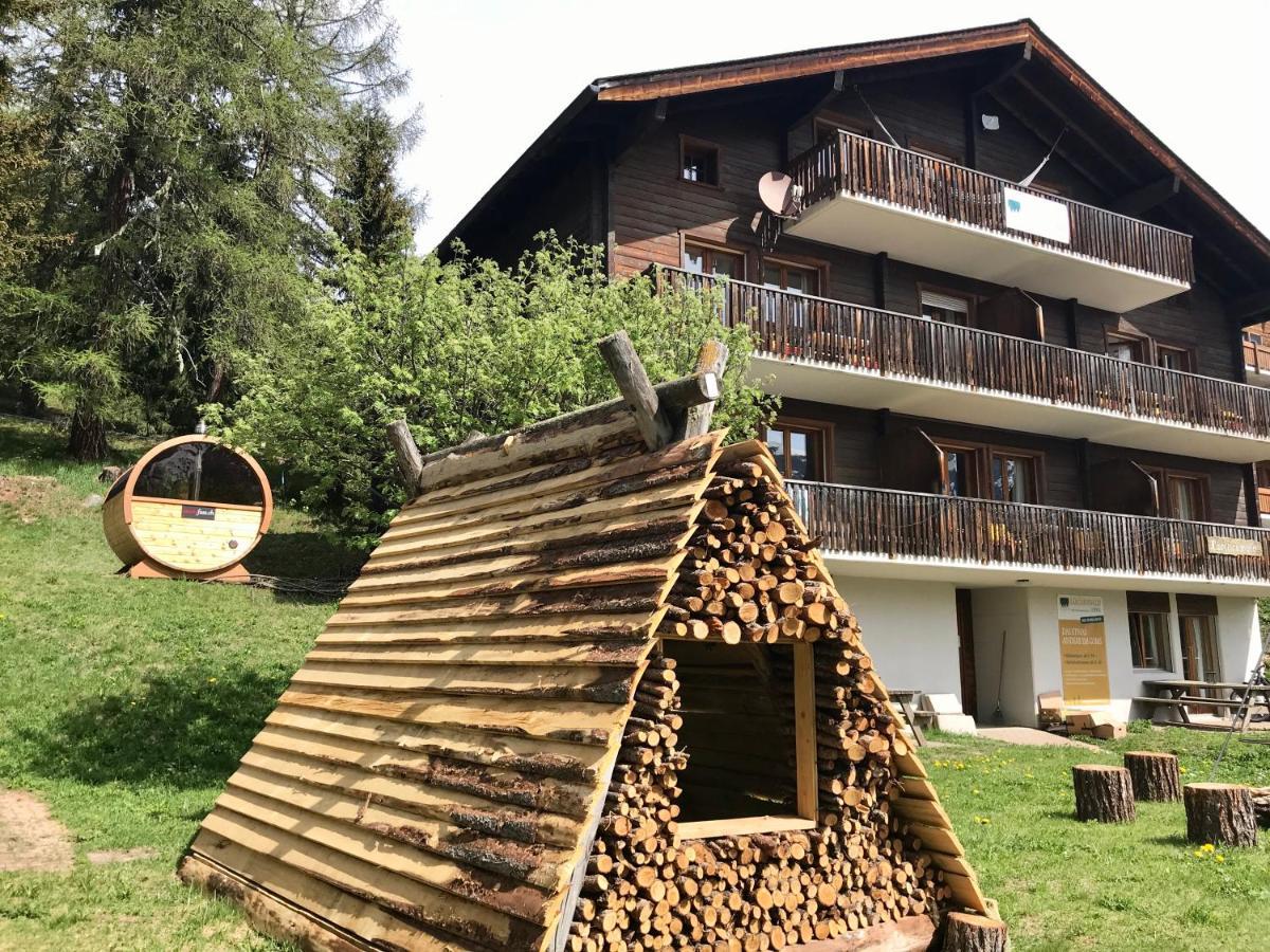 Laerchenwald Lodge Bellwald Luaran gambar
